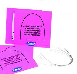 ARCHI TONDI E RETTANGOLARI PREFORMATI Ortodonzia Prodotti odontoiatrici DENTAL PROVIDES a Andria