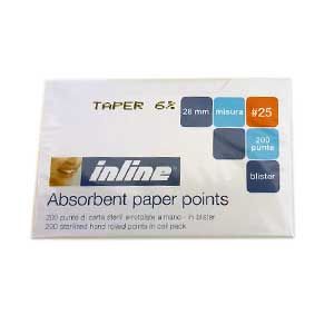 CONI DI CARTA STERILI A CONICITÀ VARIABILE Endodonzia Prodotti odontoiatrici DENTAL PROVIDES a Andria