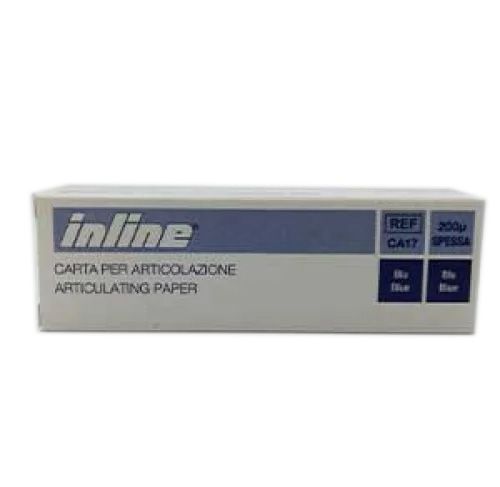 CARTA ARTICOLAZIONE INLINE BLU Frese e abrasivi Prodotti odontoiatrici DENTAL PROVIDES a Andria