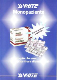 FRESE SS WHITE MONOPAZIENTE Frese e abrasivi Prodotti odontoiatrici DENTAL PROVIDES a Andria