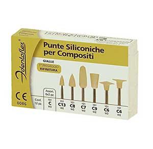 IDENTOFLEX GOMMINI GIALLI Frese e abrasivi Prodotti odontoiatrici DENTAL PROVIDES a Andria